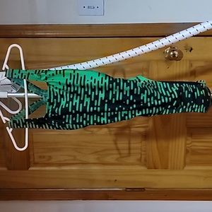 Speedo Green and Black Women's Pro LT Swimsuit, Size 26